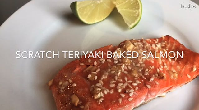 Scratch Teriyaki Baked Salmon (Recipe)