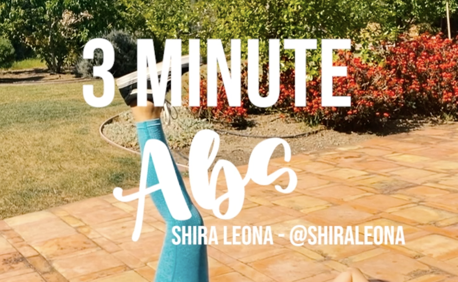 3 Minute Ab Workout