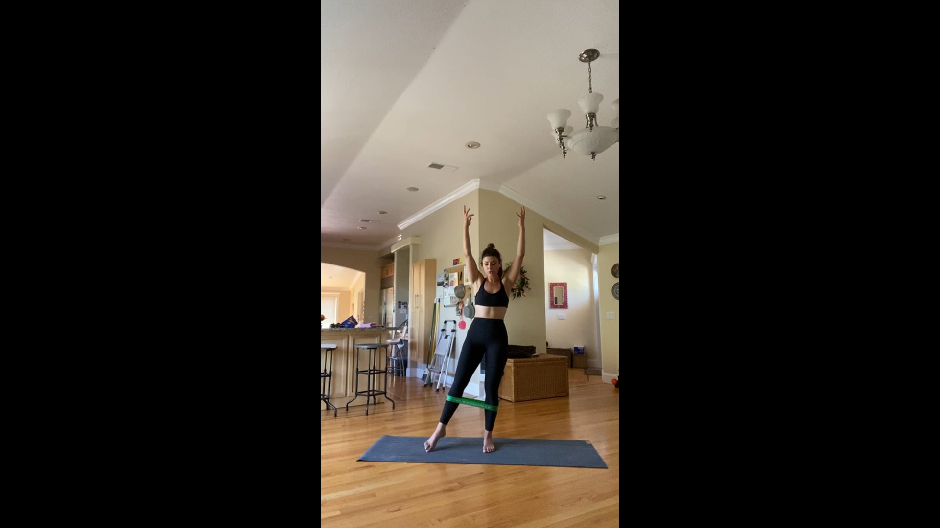 Standing Booty Band Burn