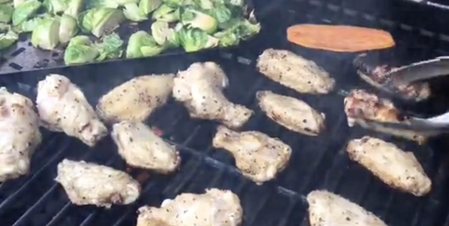 Healthy Eats: Simple Grilled Wings