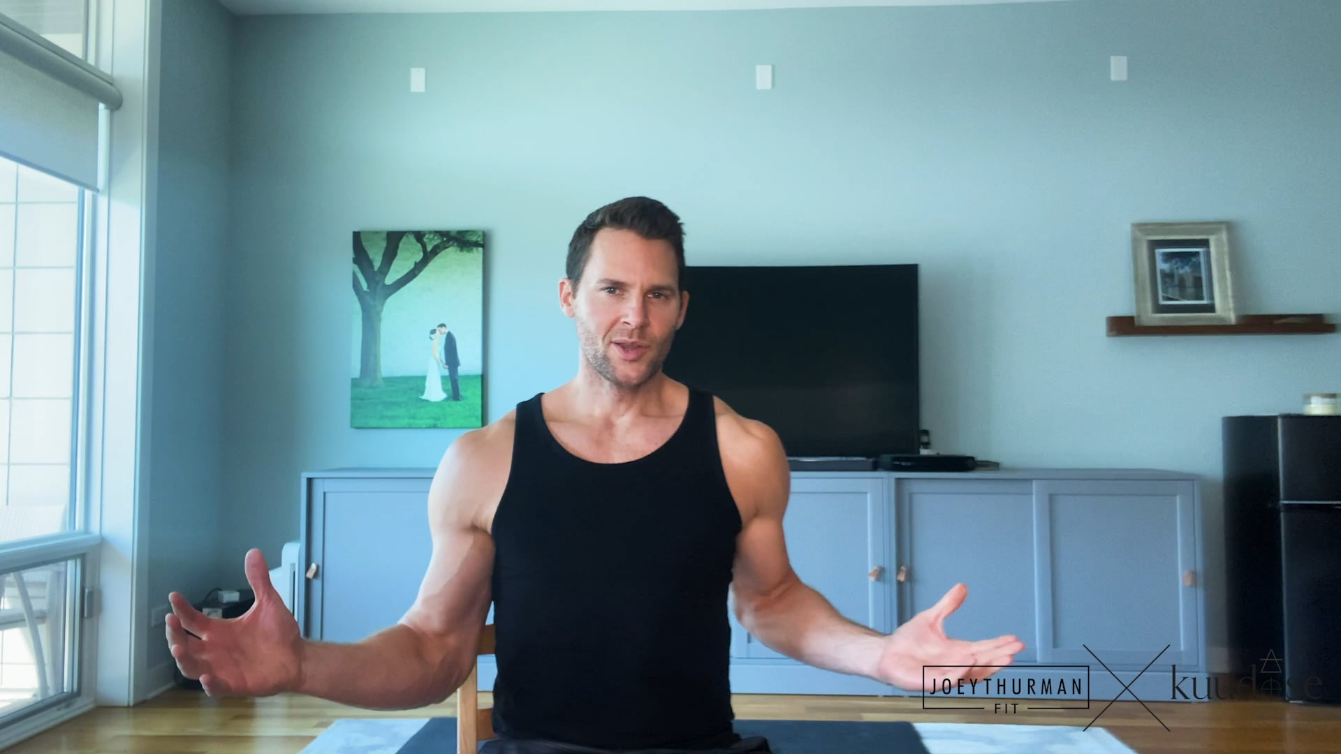 10 Minute Leg Workout with Chair