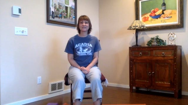 Chair Yoga Post Hip Replacement
