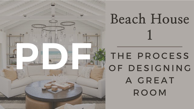 PDF | Beach House 1 - Designing a Great Room