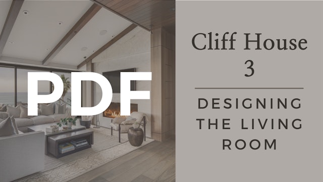 PDF | Cliff House 3 - Designing the Living Room
