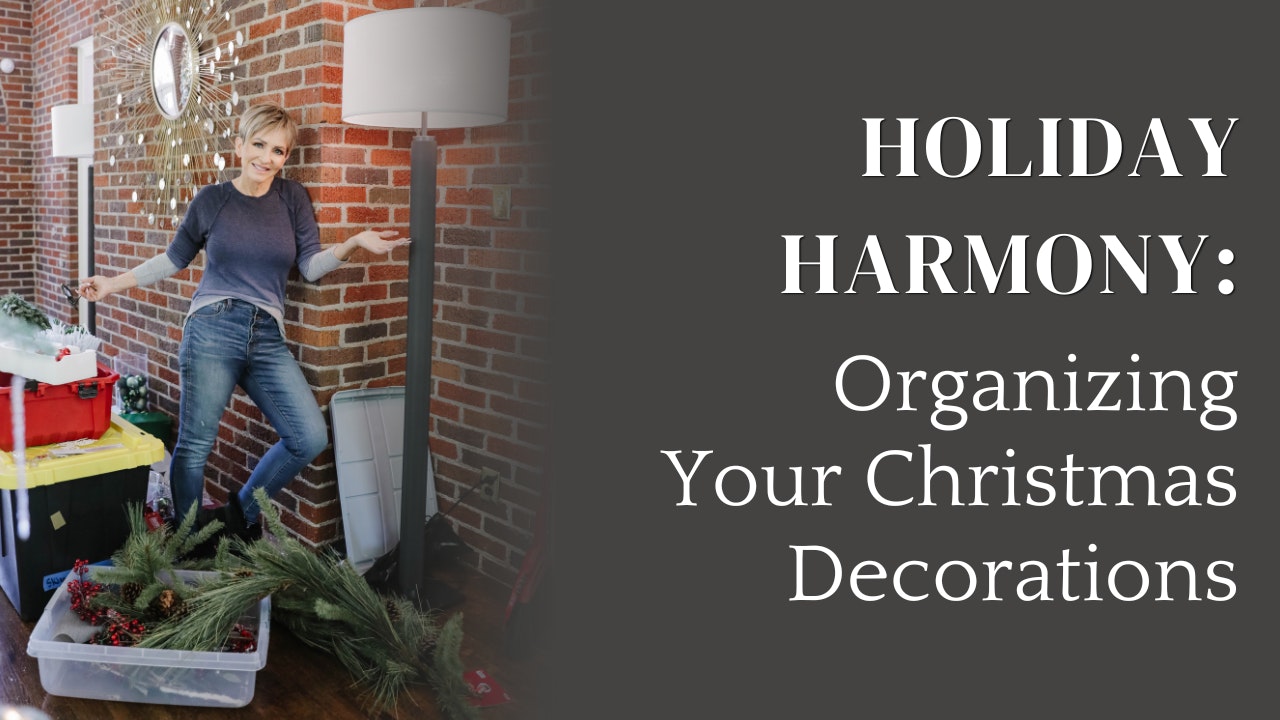 Holiday Harmony: Organizing Your Christmas Decorations