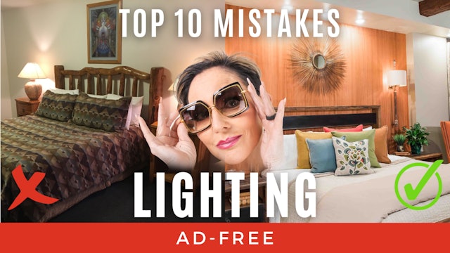 10 Most Common Lighting Mistakes | Top 10 Design Mistakes