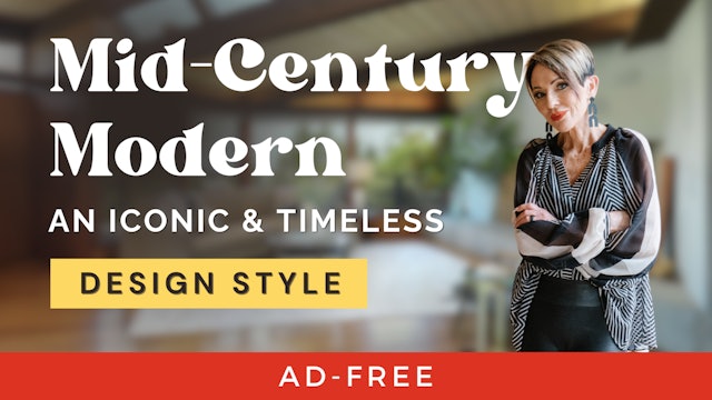 Tour An Iconic & Timeless Design Style | How to Decorate Mid-Century Modern