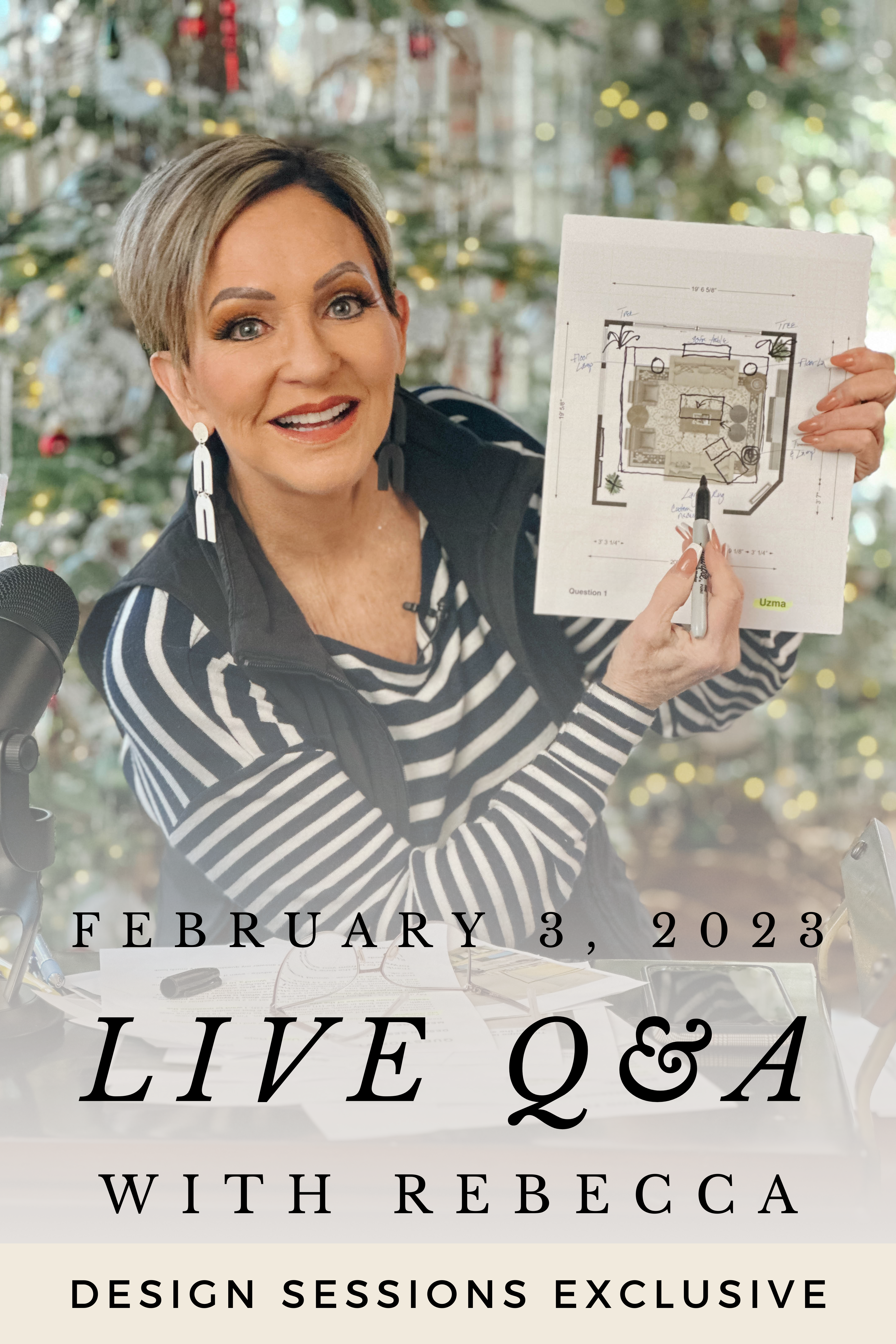 February 2023 Live Q&A with Rebecca