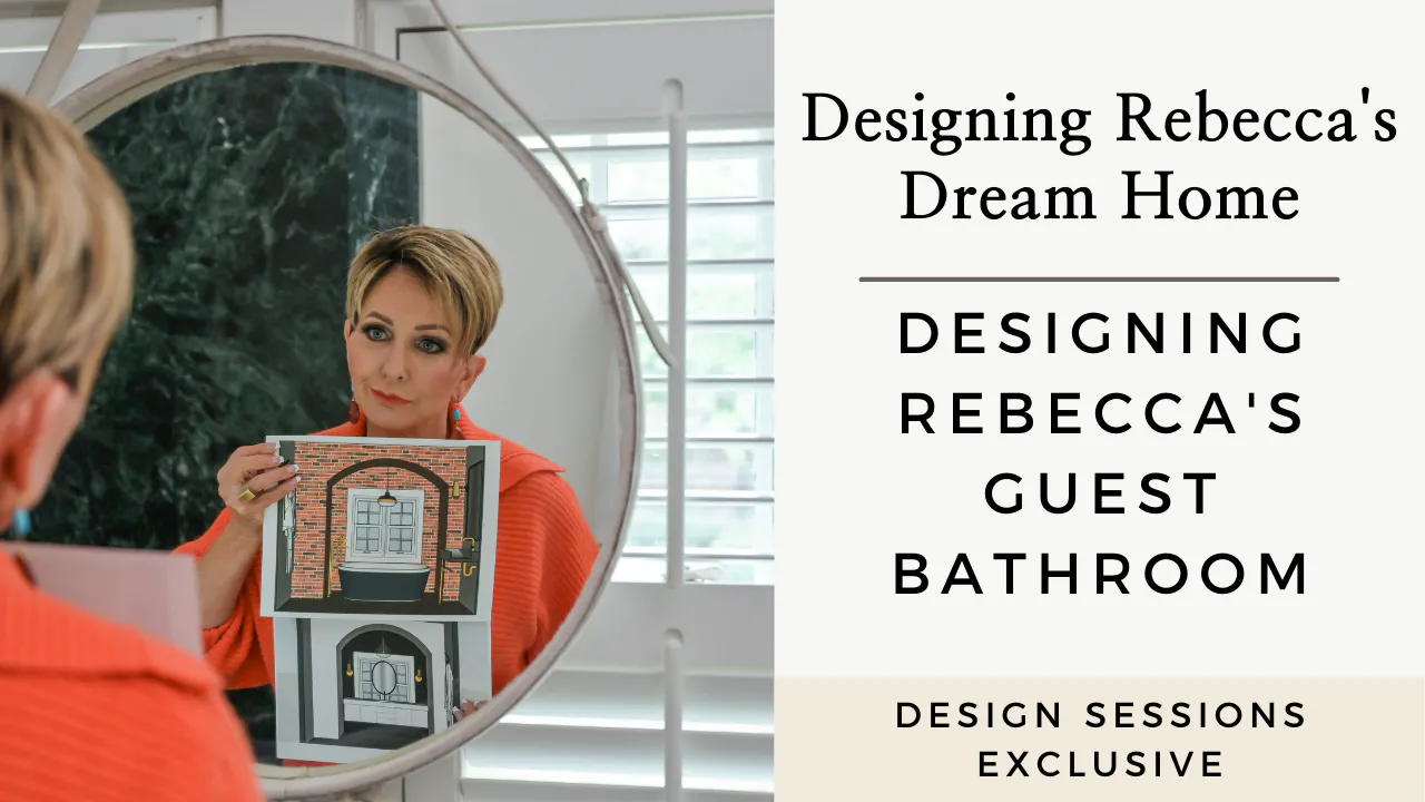 Compromise: Designing Rebecca's Guest Bathroom - Designing Rebecca's ...