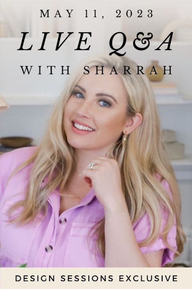 May 2023 Live Q&A with Sharrah