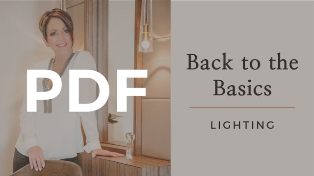 PDF | Back to the Basics - Lighting