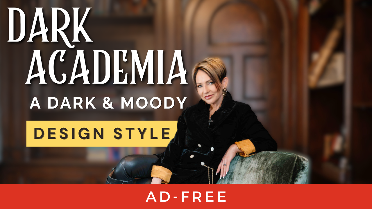 How to Design DARK ACADEMIA Design Style | A Dark and Moody Style