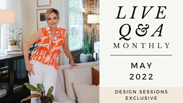 May 2022 Live Q&A with Rebecca
