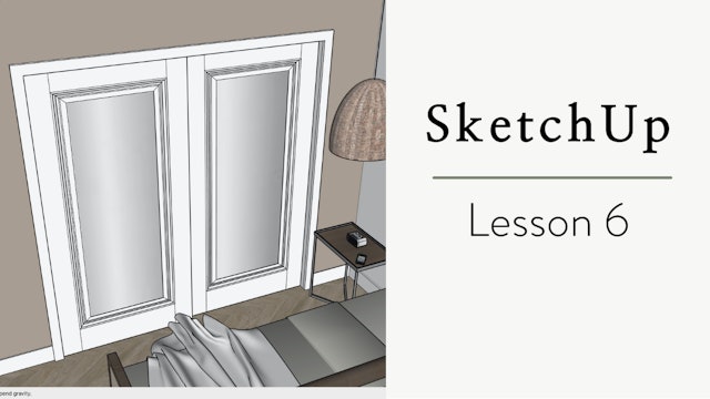 Lesson 6 - Moulding, Doors, & Windows