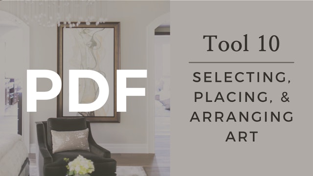 PDF | Tool 10 - Selecting, Placing, & Arranging Art
