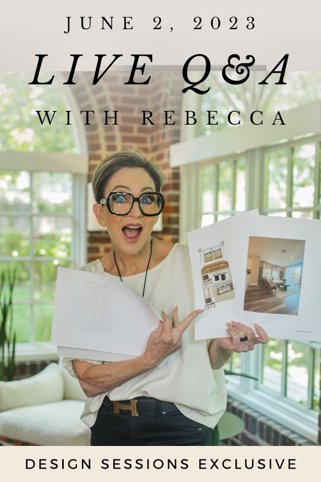 June 2023 Live Q&A with Rebecca