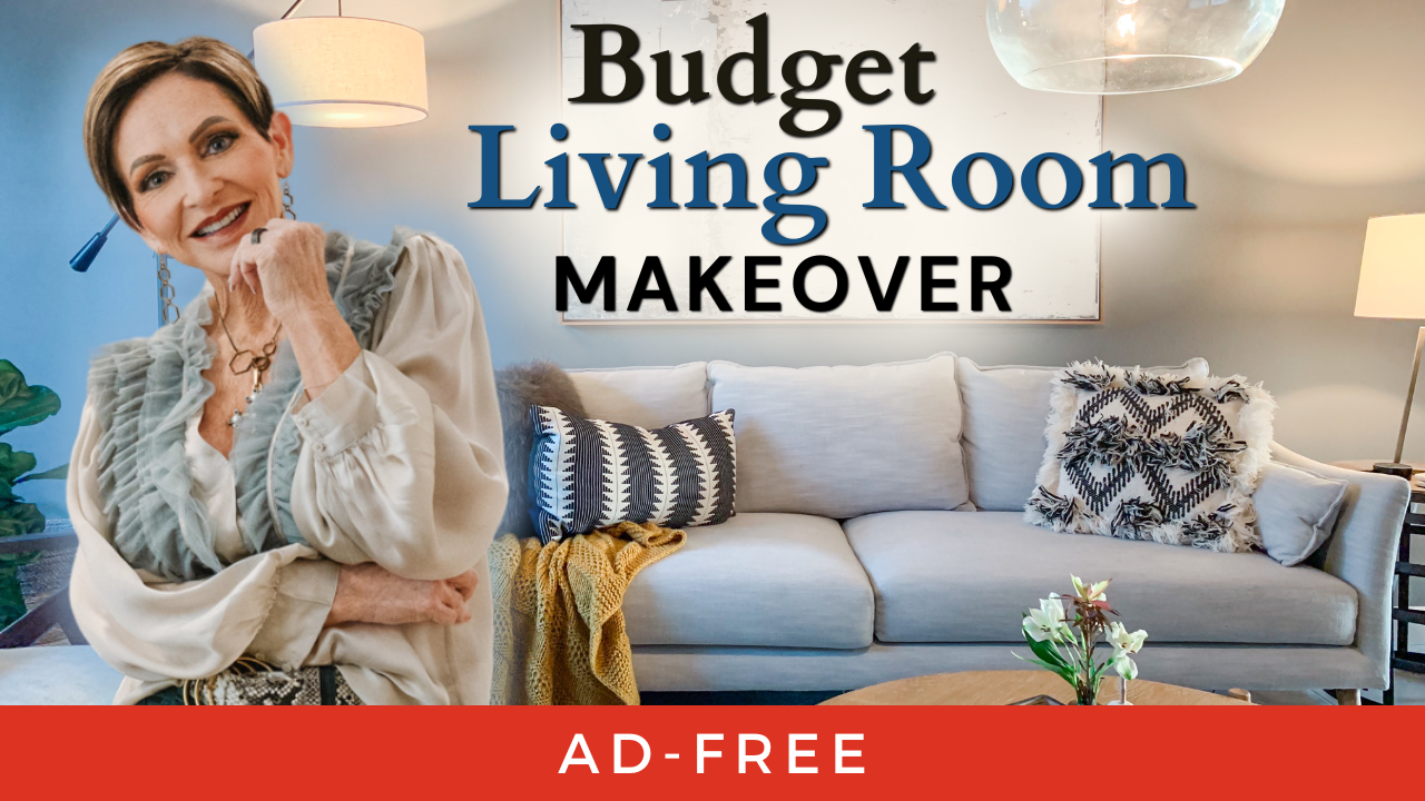 Affordable Living Room Makeover - Young Family Makeover