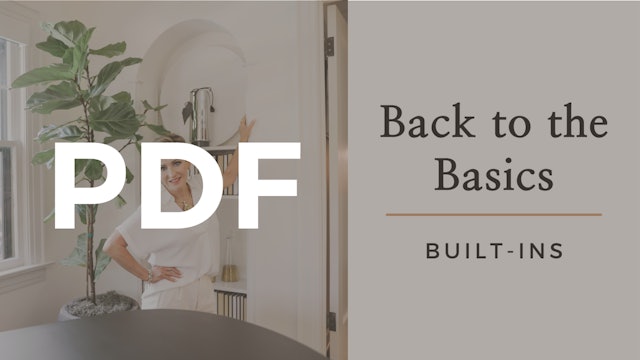 PDF | Back to the Basics: Built-Ins
