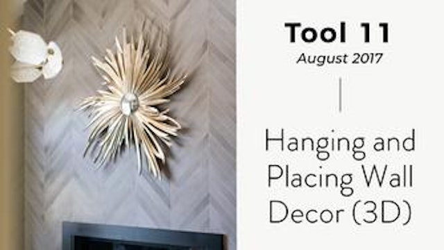 Hanging and Placing Wall Decor
