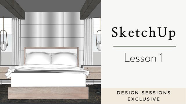 Lesson 1 - Installing SketchUp