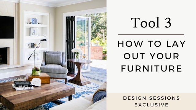 How To Lay Out Your Furniture