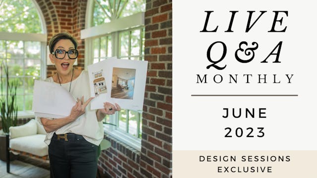 June 2023 Live Q&A with Rebecca