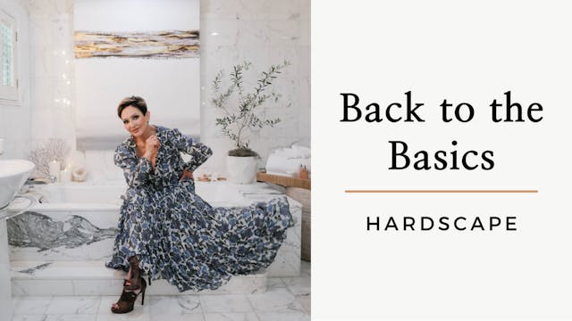 Back to the Basics: Hardscape