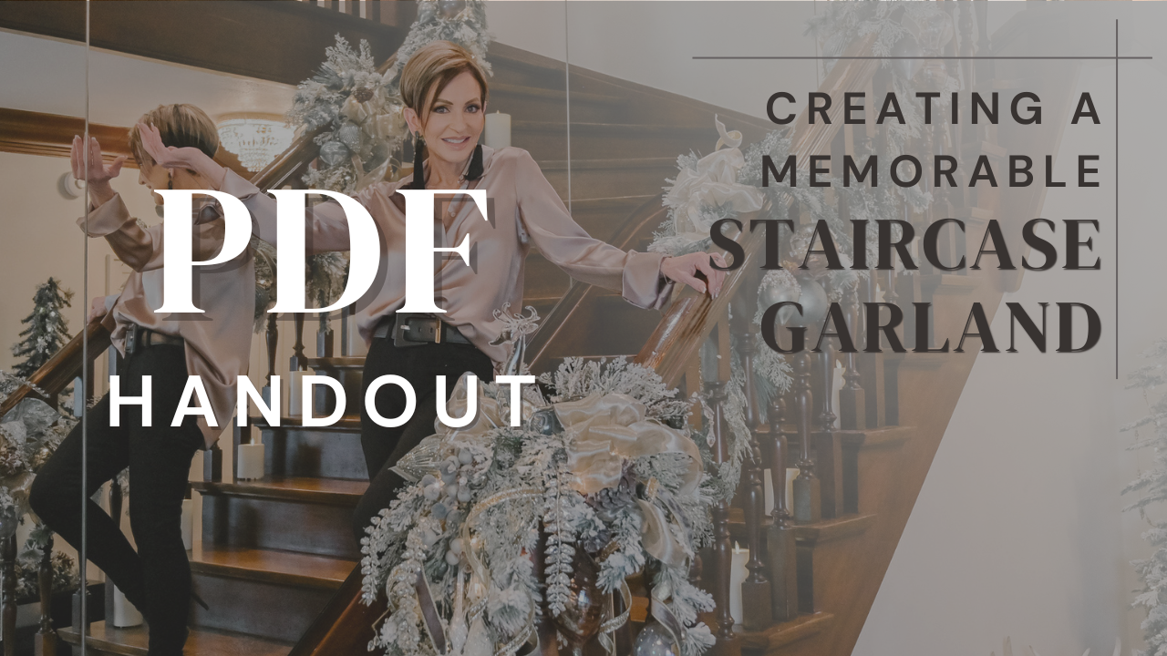 PDF | Creating Memorable Staircase Garland
