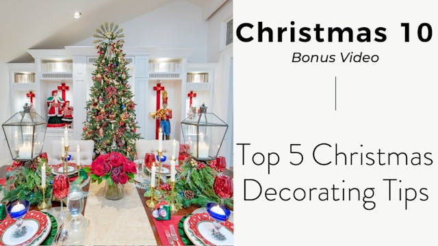 Christmas 10: Top 5 Christmas Decorat...