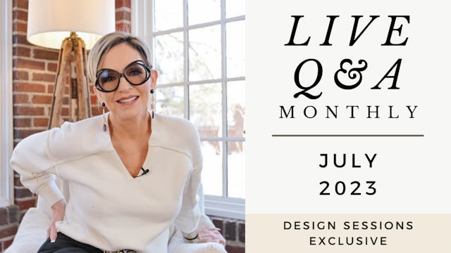 July 2023 Live Q&A with Rebecca