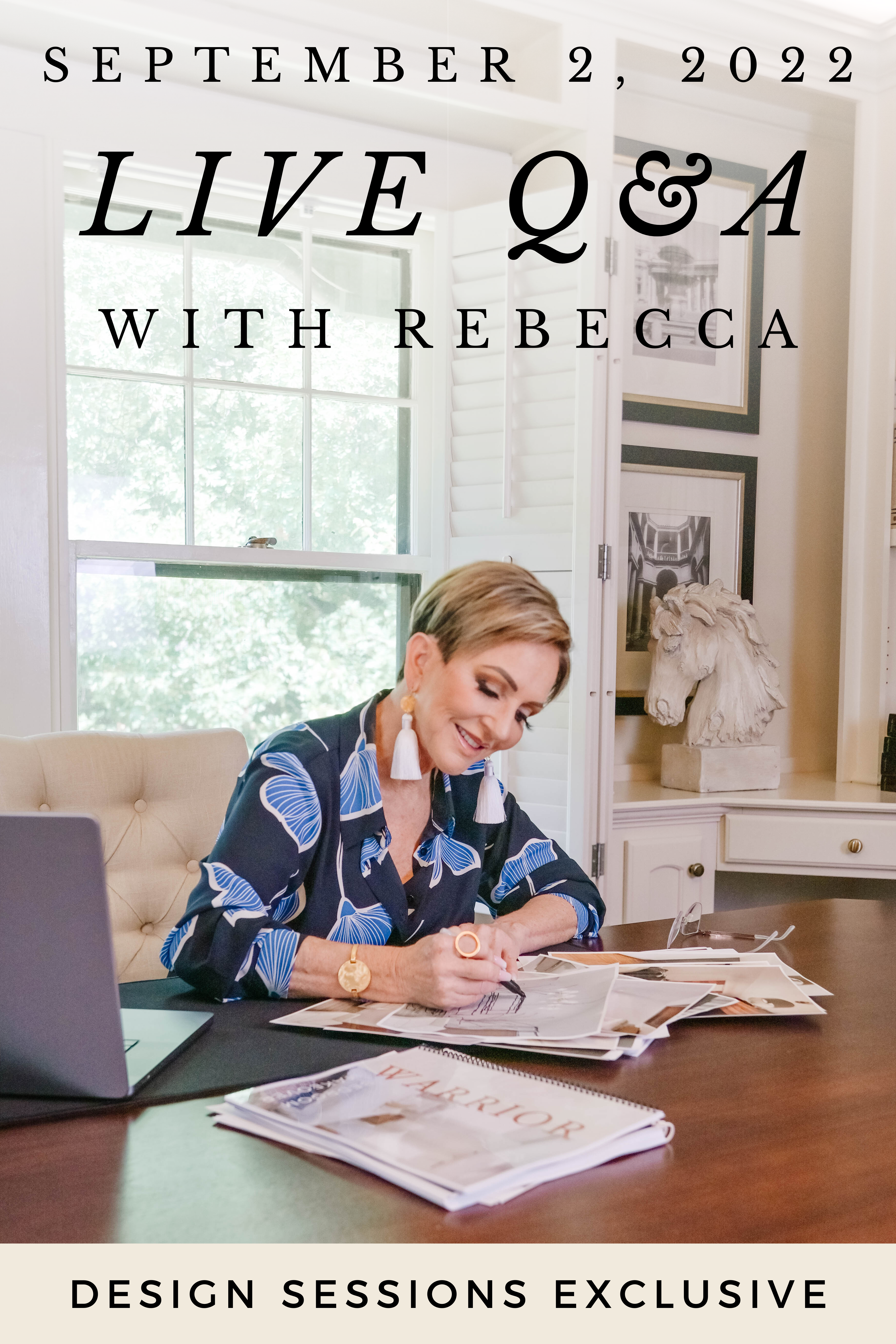 September 2022 Live Q&A with Rebecca