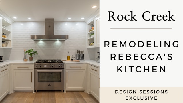 Remodeling Rebecca's Kitchen