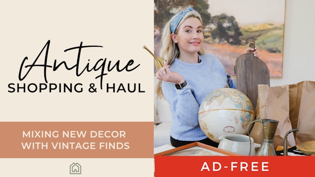 Antique Shopping Haul | Decorating an Air BnB with Vintage Finds