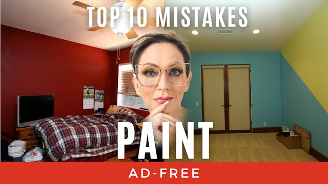How to Pick a Paint Color | 10 Interior Design Mistakes to Avoid