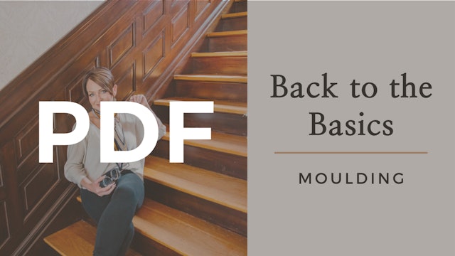 PDF | Back to the Basics: Moulding