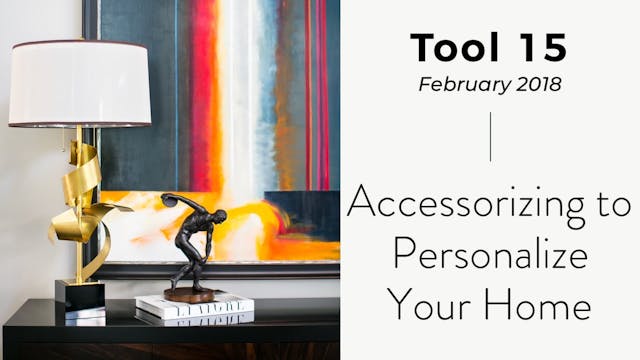 Accessorizing To Personalize Your Home