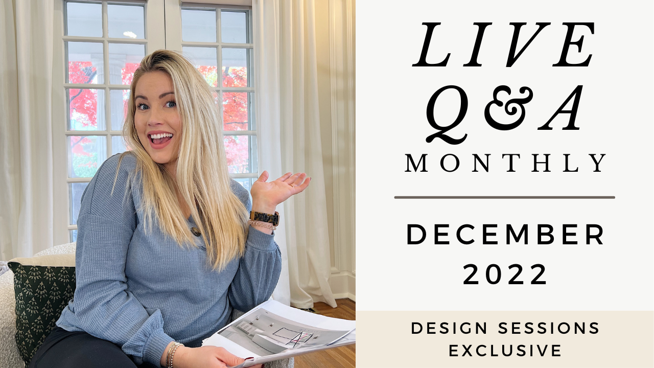 December 2022 Live Q&A with Sharrah