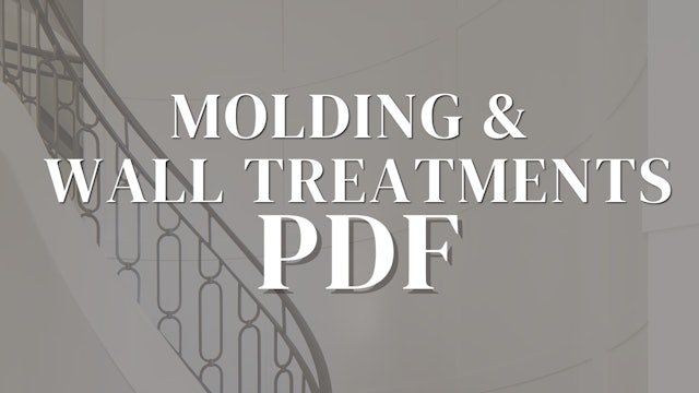 PDF | Molding & Wall Treatments