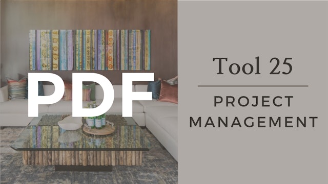 PDF | Tool 25 - Project Management