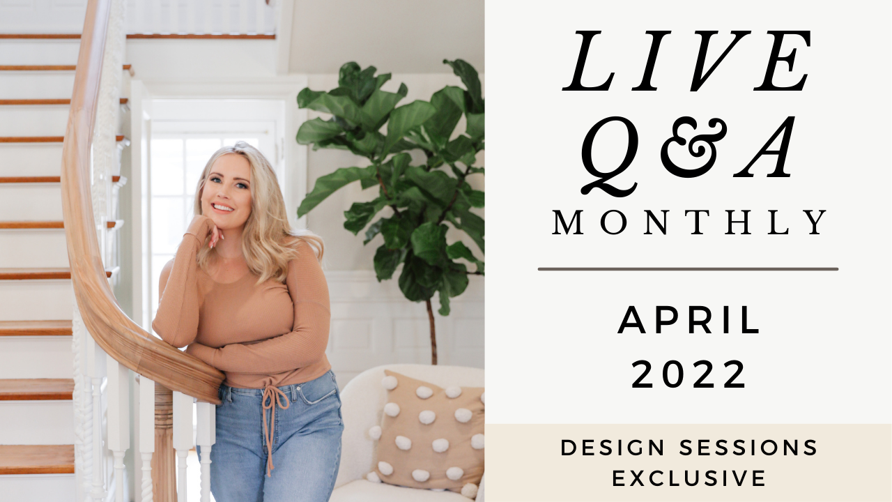 April 2022 Live Q&A with Sharrah