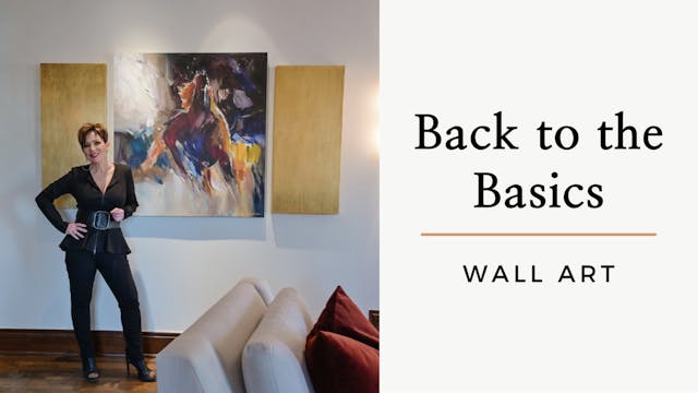 Back to the Basics: Wall Art