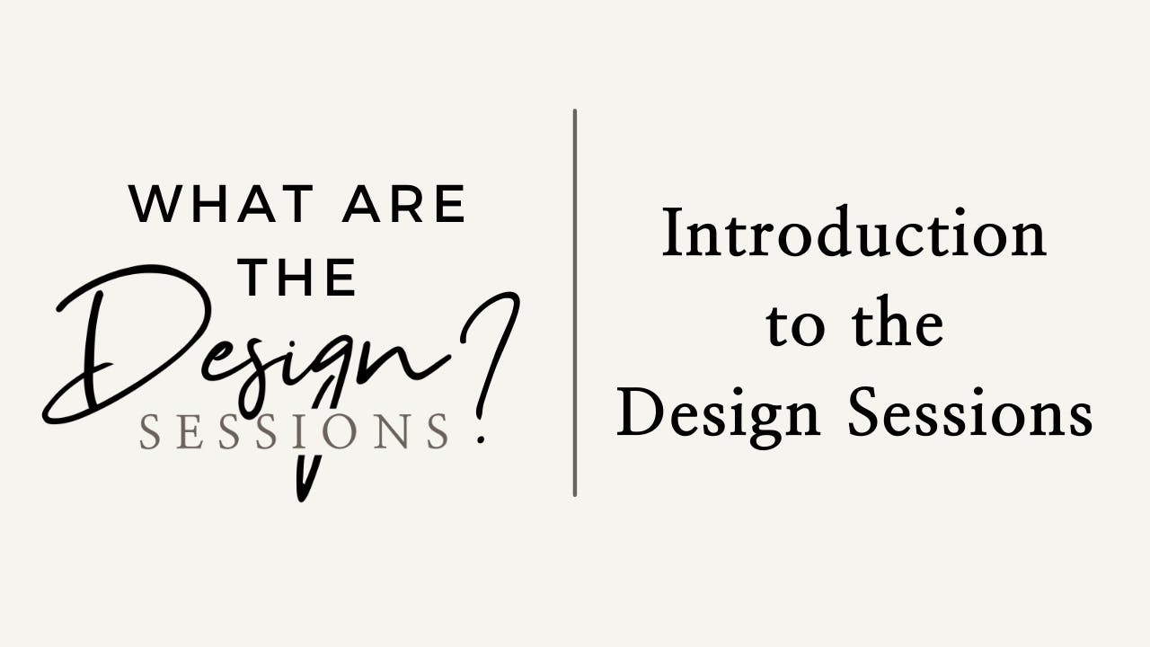 Ready go to ... https://bit.ly/3jUzNlU [ Introduction to the Design Sessions - What are the Design Sessions - Design Sessions]