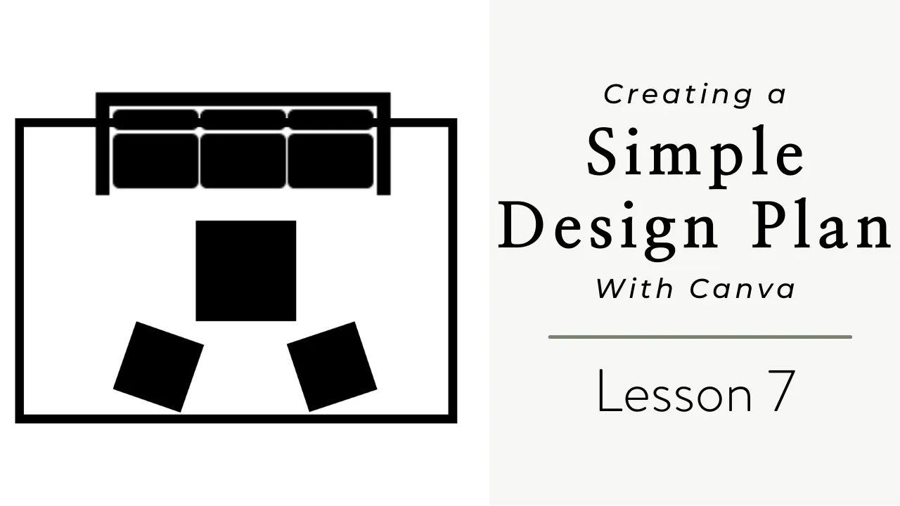 Lesson 7 - The Layout - Creating a Simple Design Plan - Design Sessions