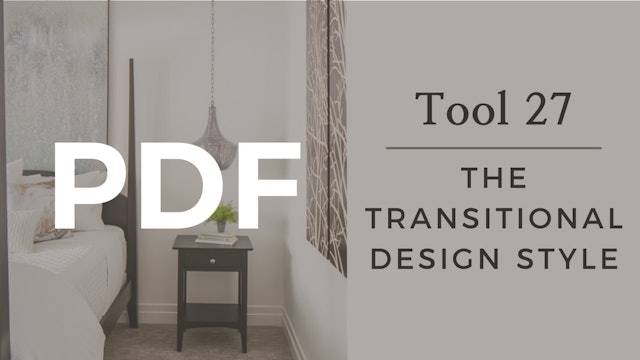 PDF | Tool 27 - The Transitional Design Style