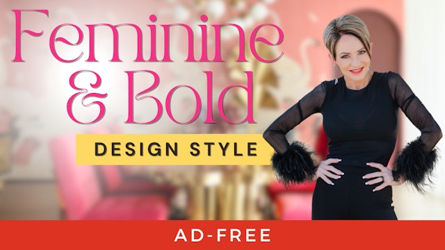 Feminine & Bold Home Design | Tips for Decorating in the Glam Design Style