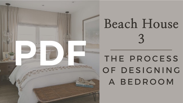 PDF | Beach House 3 - Designing a Bedroom