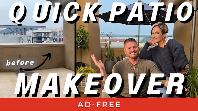Quick PATIO MAKEOVER | Outdoor Decorating Ideas
