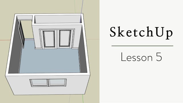 Lesson 5 - Building Your Floor Plan
