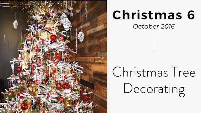 Christmas 6: Christmas Tree Decorating