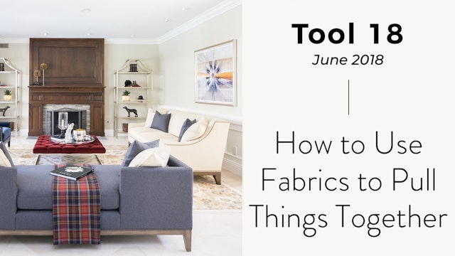 How To Use Fabrics To Pull Things Together